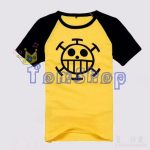 Anime Trafalgar Law Cosplay Short Sleeve T-Shirt