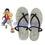 Anime Monkey D. Luffy Cosplay Costume Straw Shoes