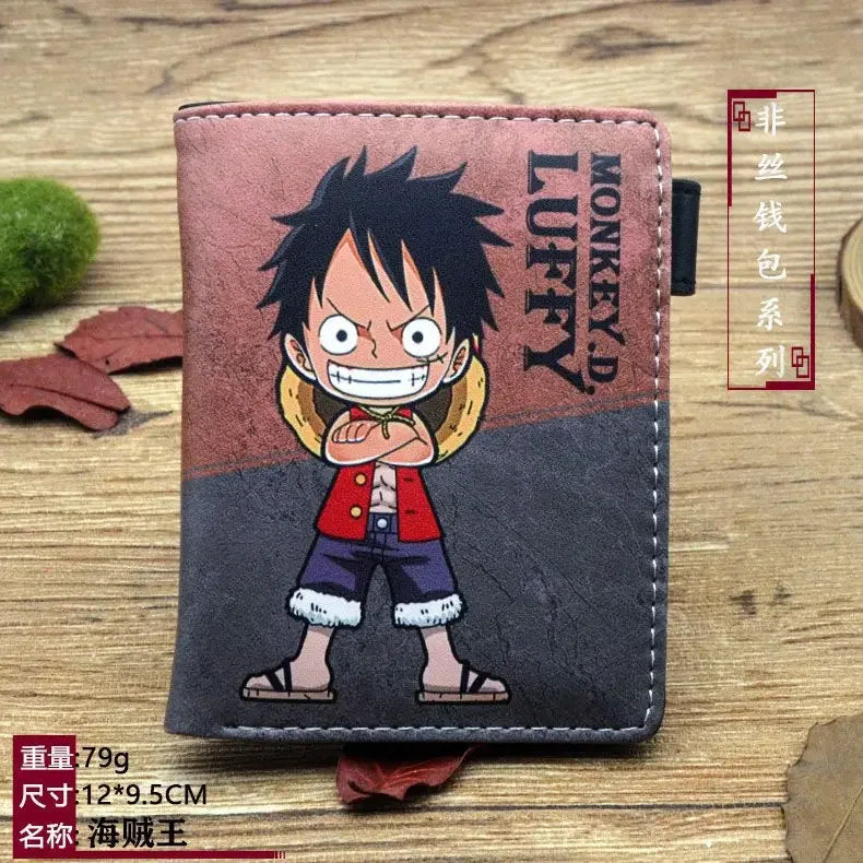 New One Piece Anime Figures Fashion Wallet - Image 2