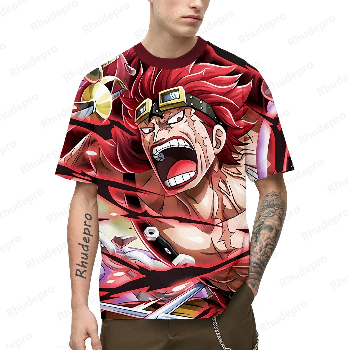 One Piece 3D Printing T-Shirt - Image 15