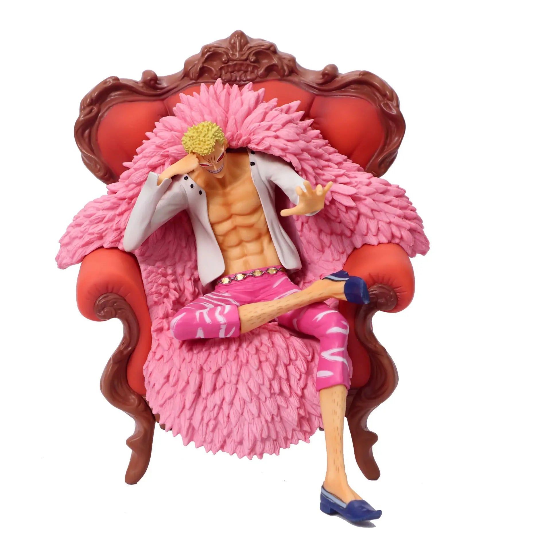 Anime One Piece Donquixote Doflamingo Sitting Sofa DX Ver