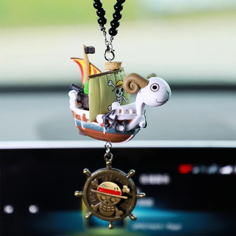 Going Merry & Thousand Sunny Grand Pirate Ship Car Pendant - Image 6
