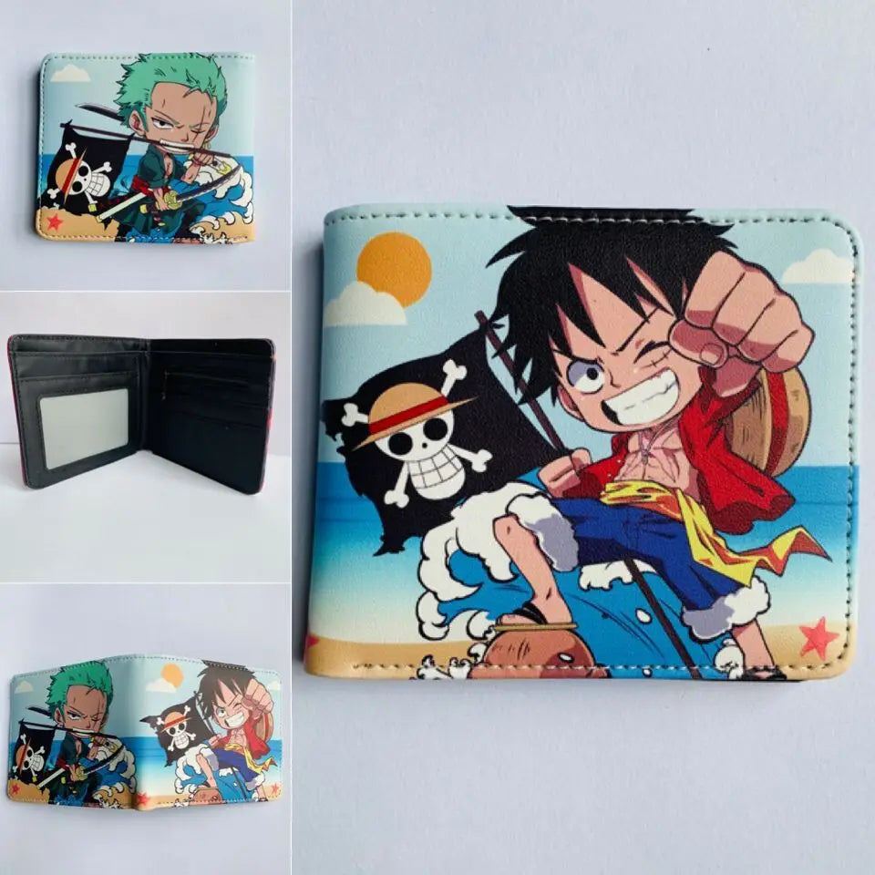 One Piece Anime Figure Foldable PU Coin Purse - Image 7