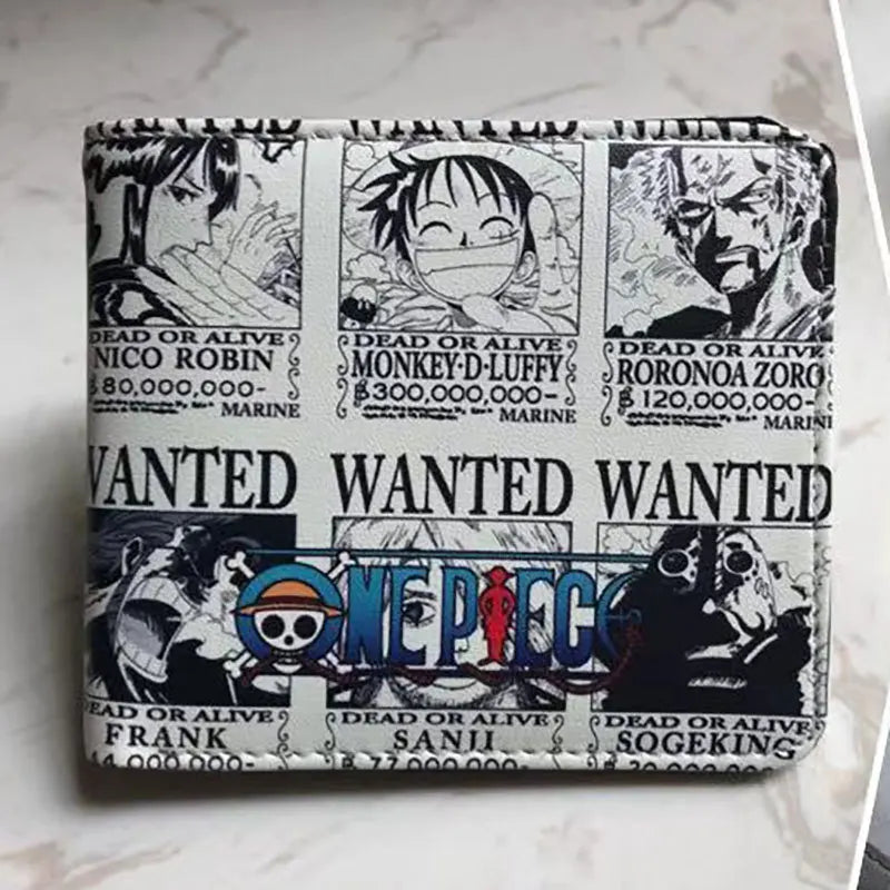 One Piece Anime Figure Foldable PU Coin Purse - Image 23
