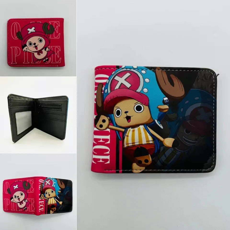 One Piece Anime Figure Foldable PU Coin Purse - Image 6