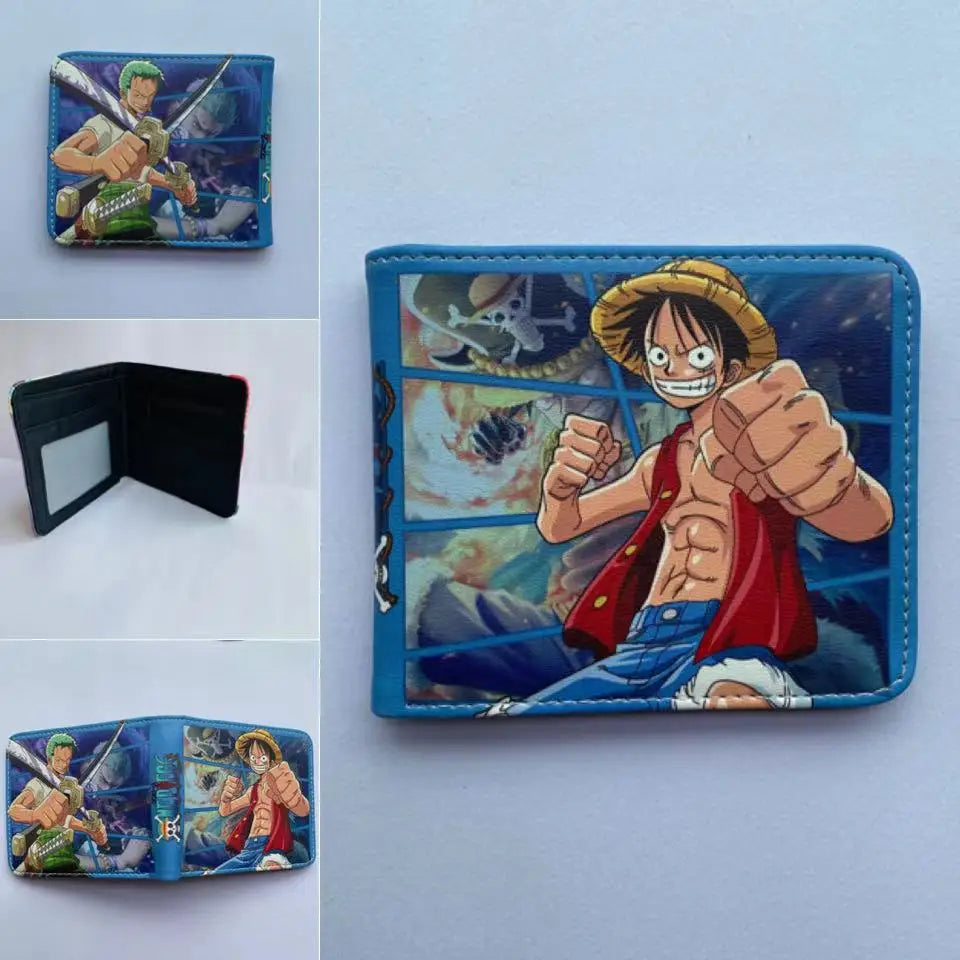 One Piece Anime Figure Foldable PU Coin Purse - Image 17