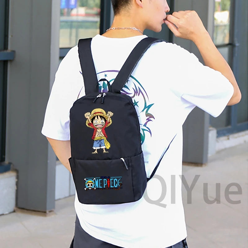 2Pcs/Set One Piece Backpack with 750ml Water Bottle - Image 2