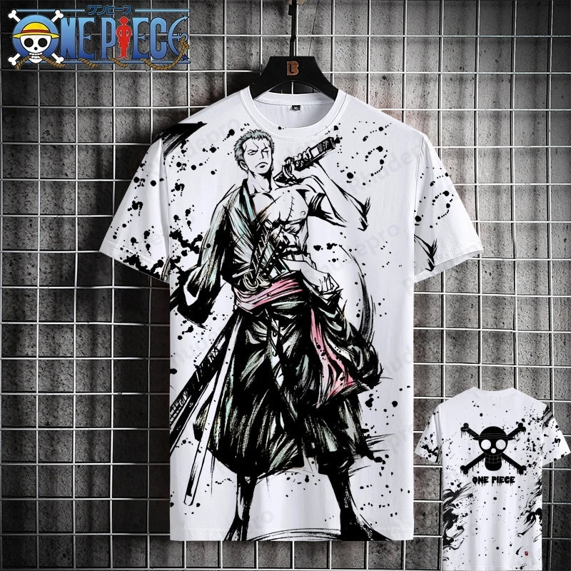 2025 One Piece Luffy Printed T-Shirt - Image 15