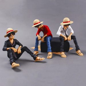 12CM Anime One Piece Monkey D. Luffy Action Figure
