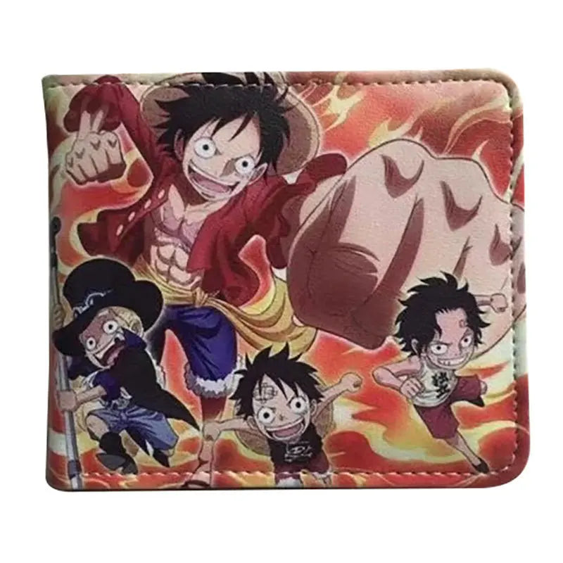 One Piece Anime Figure Foldable PU Coin Purse - Image 24