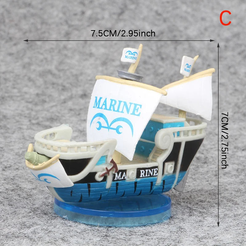 Going Thousand Sunny & Grand Merry Pirate Ship Figures - Image 9