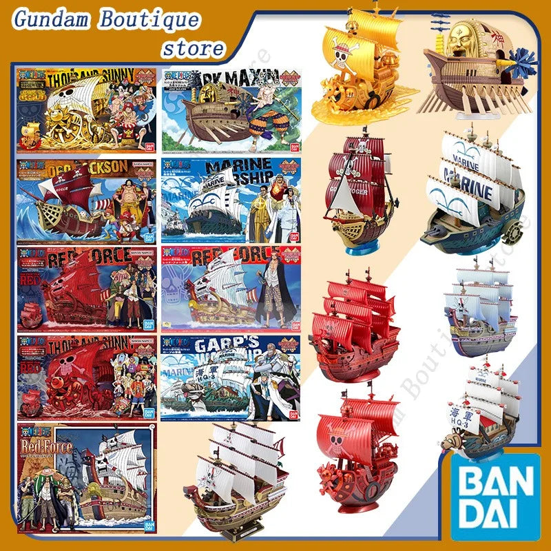 Bandai Genuine ONE PIECE GRAND SHIP COLLECTION