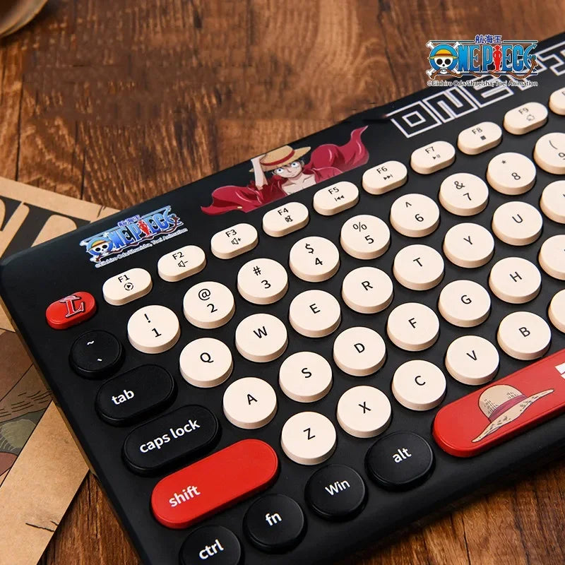 Luffy & Zoro Adventure-Themed Wireless Bluetooth Keyboard - Image 3