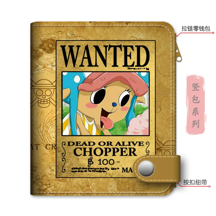 Anime One Piece Figure Wallet - Image 10