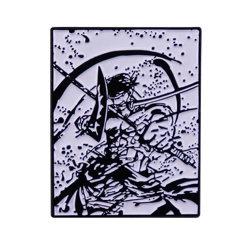 Anime One Piece Portgas·D· Ace Enamel Pins - Image 36