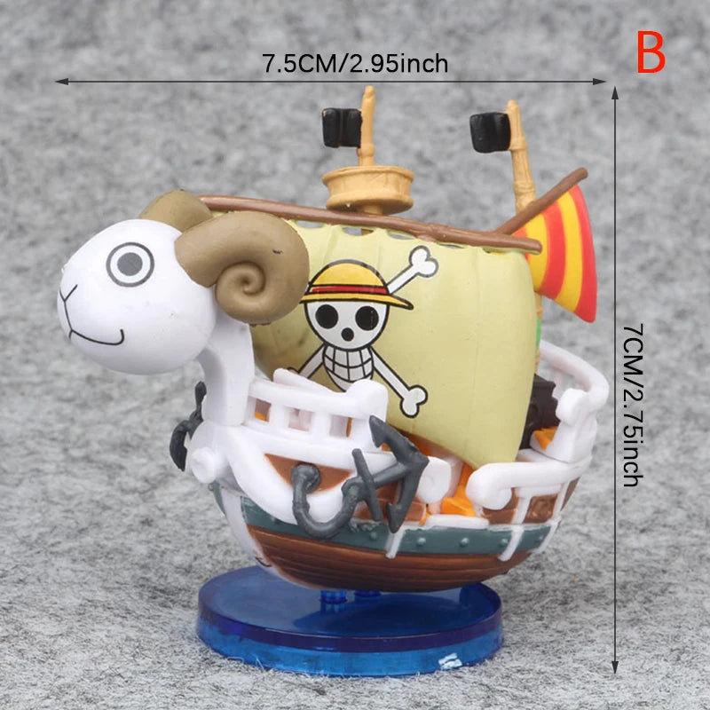 Going Thousand Sunny & Grand Merry Pirate Ship Figures - Image 8