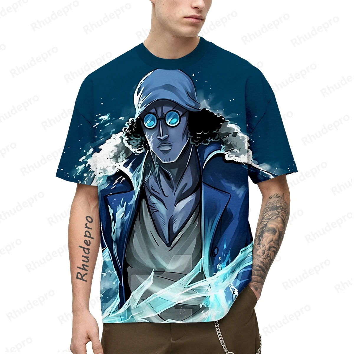 One Piece 3D Printing T-Shirt - Image 4