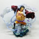 20cm One Piece Monkey D. Luffy Gear 4 Model