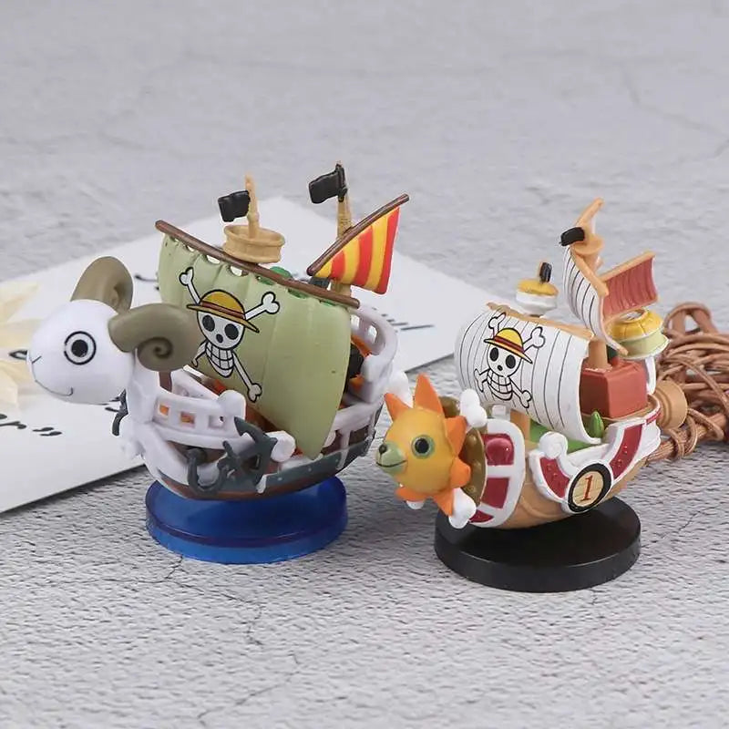 Going Thousand Sunny & Grand Merry Pirate Ship Figures - Image 2
