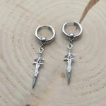 Dagger Hoop Earrings