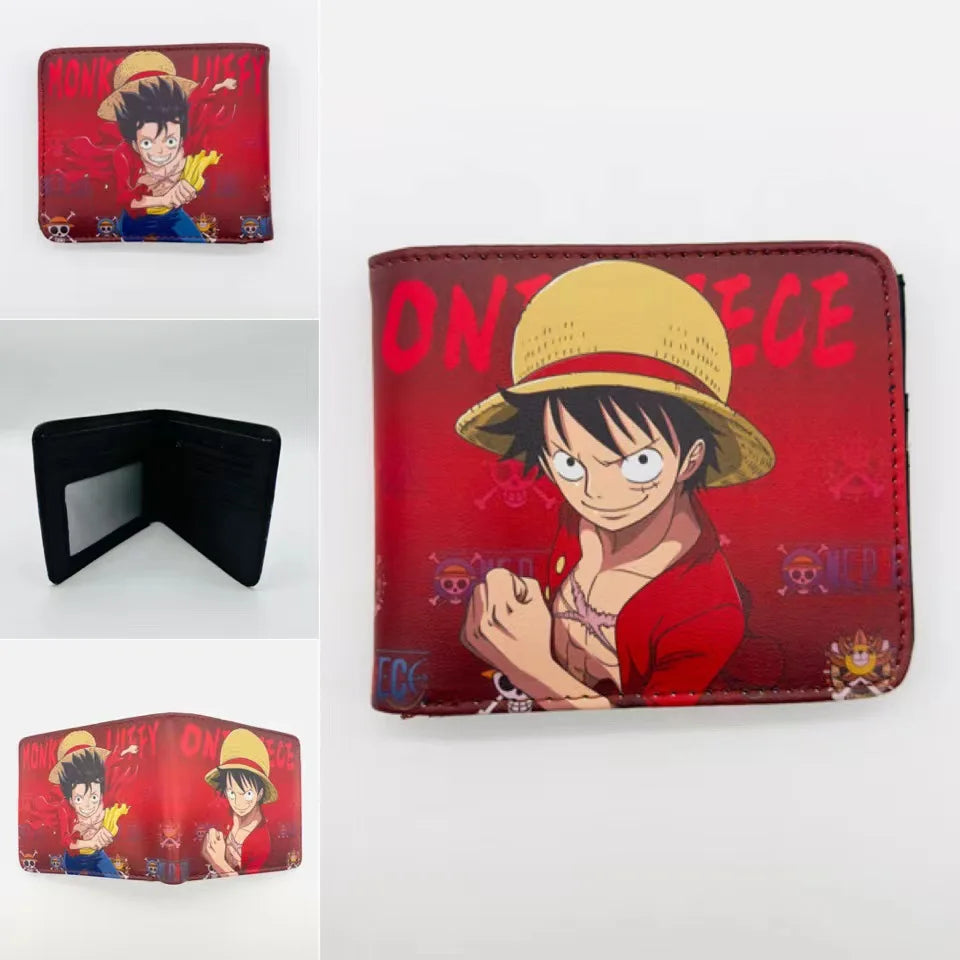 One Piece Anime Figure Foldable PU Coin Purse - Image 33