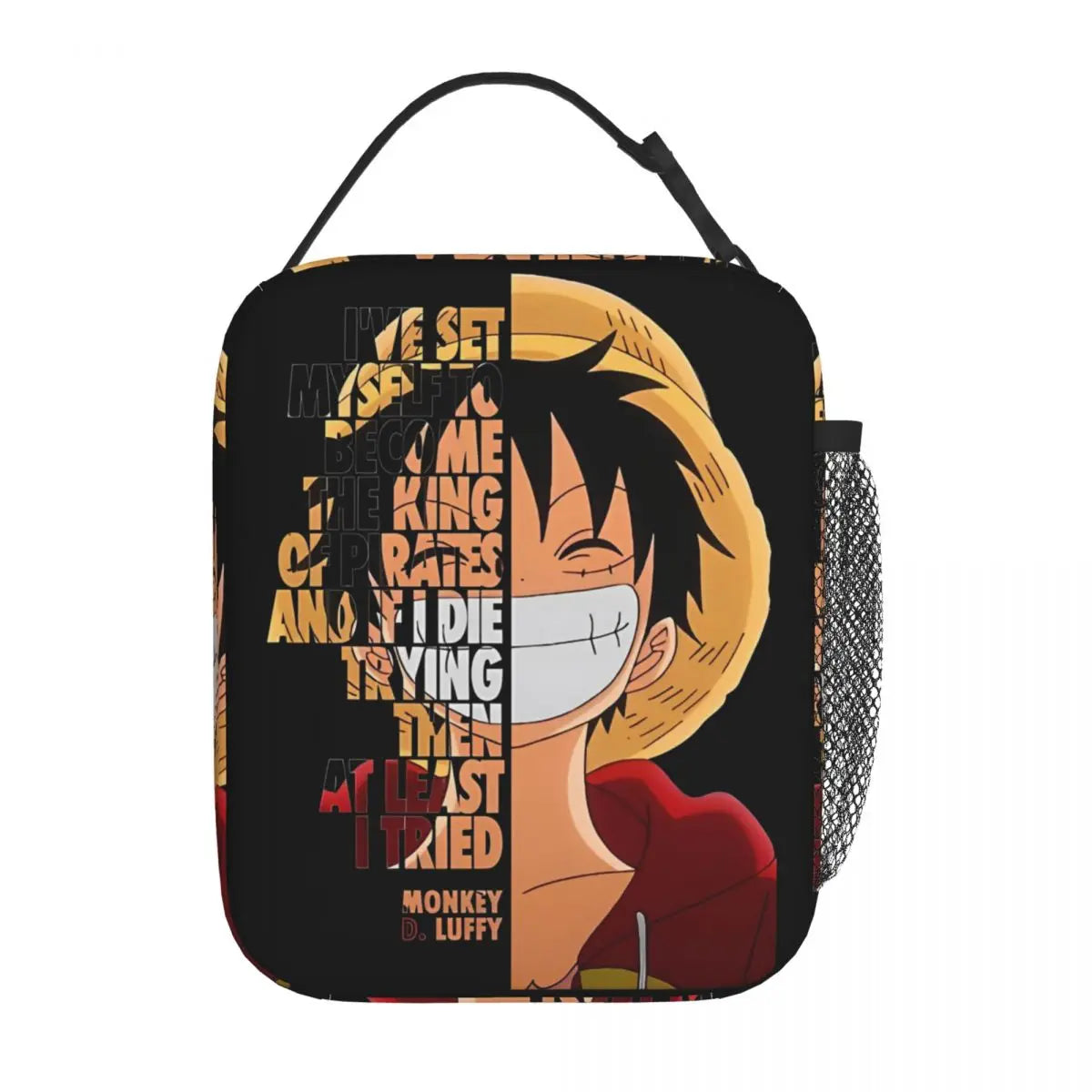 Monkey D. Luffy Quotes One Piece Thermal Insulated Lunch Bag - Image 15