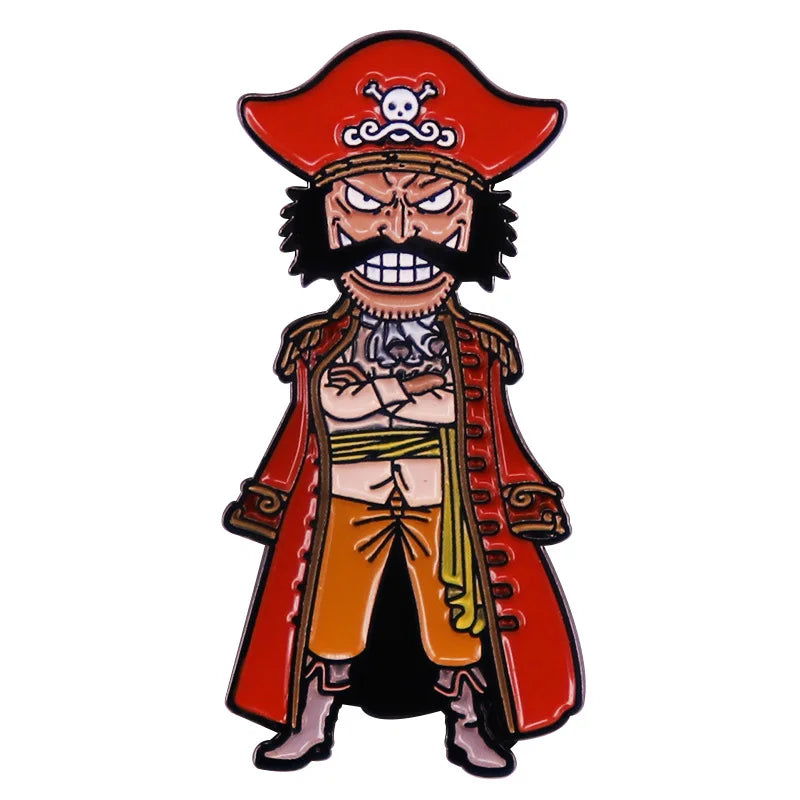 Anime One Piece Portgas·D· Ace Enamel Pins - Image 19