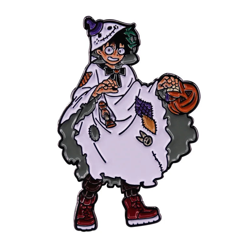 Anime One Piece Portgas·D· Ace Enamel Pins - Image 40