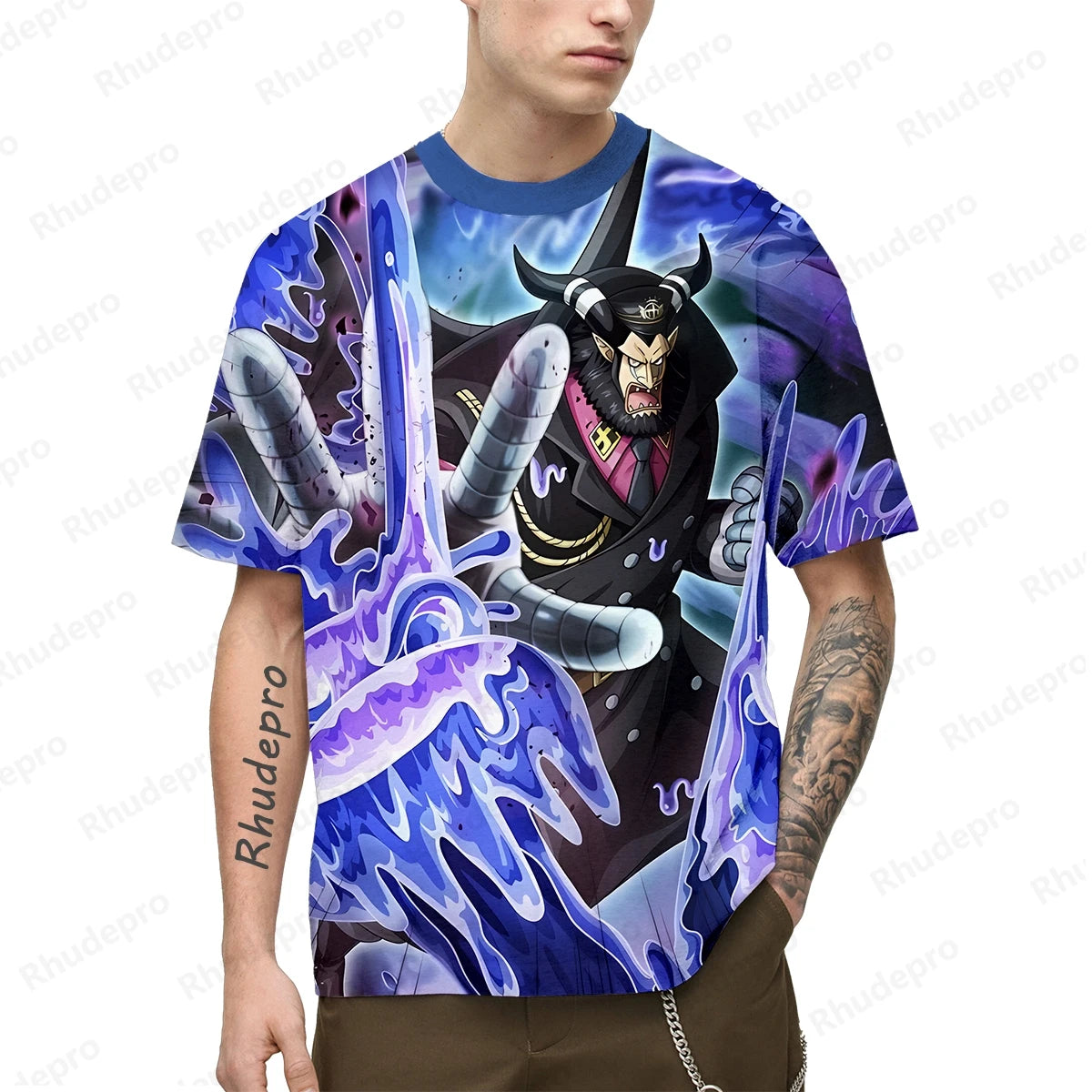 One Piece 3D Printing T-Shirt - Image 12