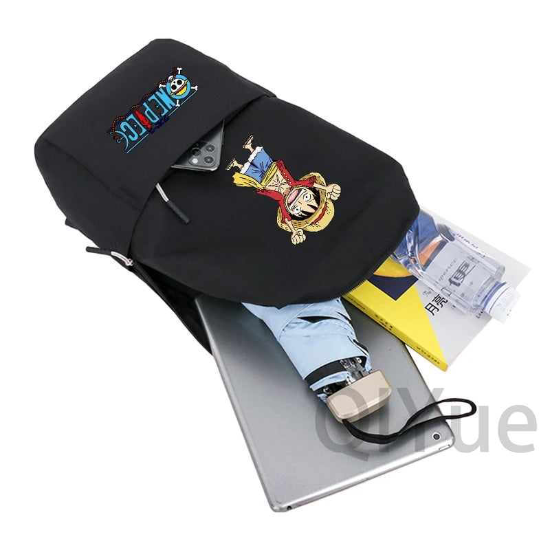 2Pcs/Set One Piece Backpack with 750ml Water Bottle - Image 6