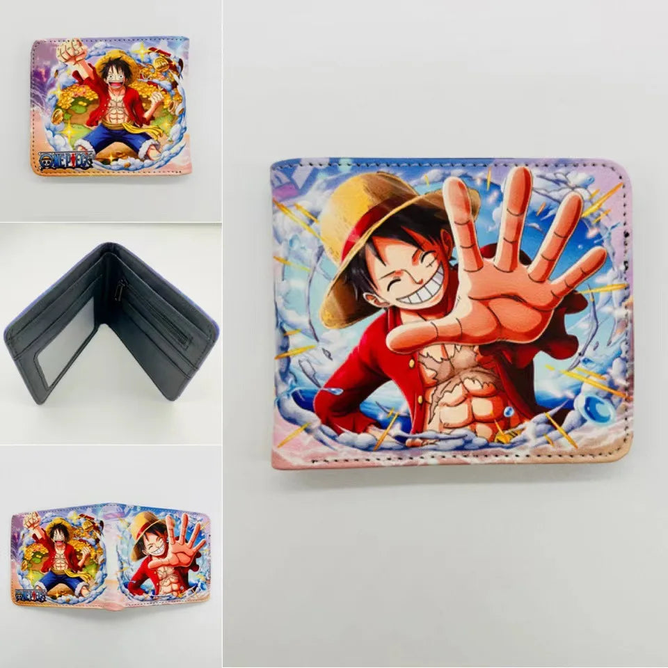 One Piece Anime Figure Foldable PU Coin Purse - Image 13