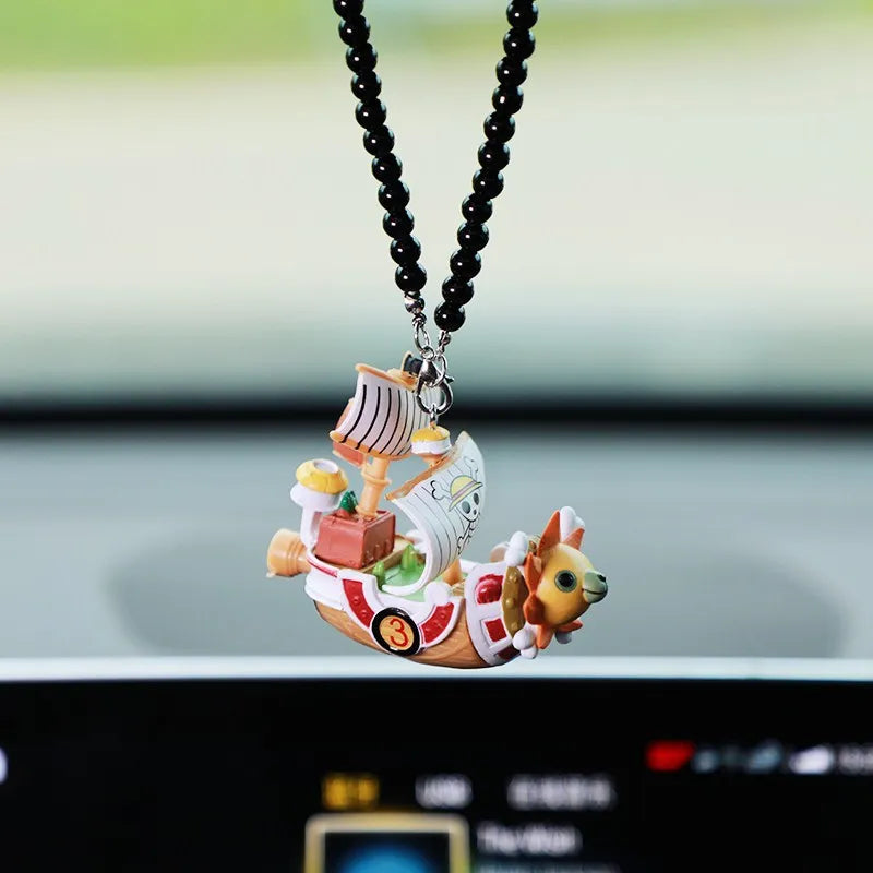 Going Merry & Thousand Sunny Grand Pirate Ship Car Pendant - Image 7