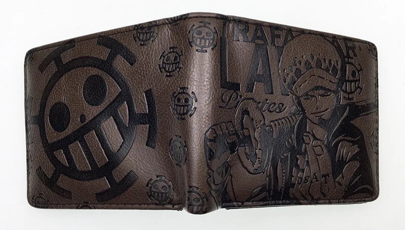 Anime One Piece Luffy & Zoro Embossed Short Wallet - Image 17