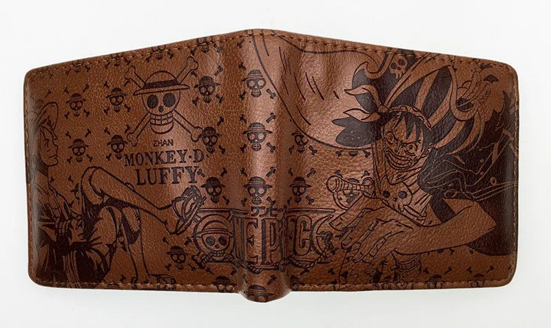Anime One Piece Luffy & Zoro Embossed PU Wallet - Image 16