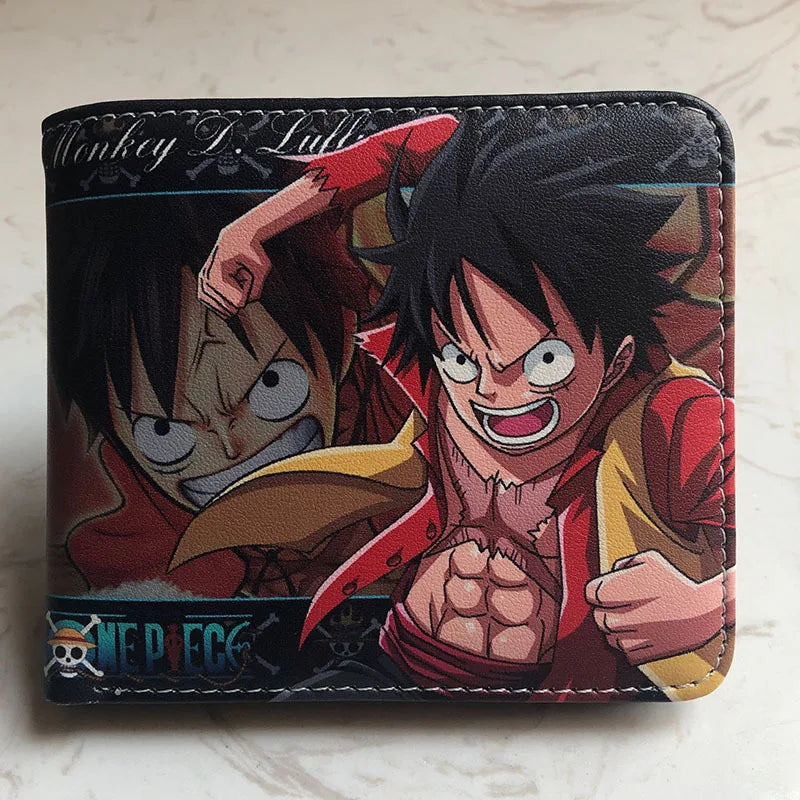 One Piece Anime Figure Foldable PU Coin Purse - Image 40