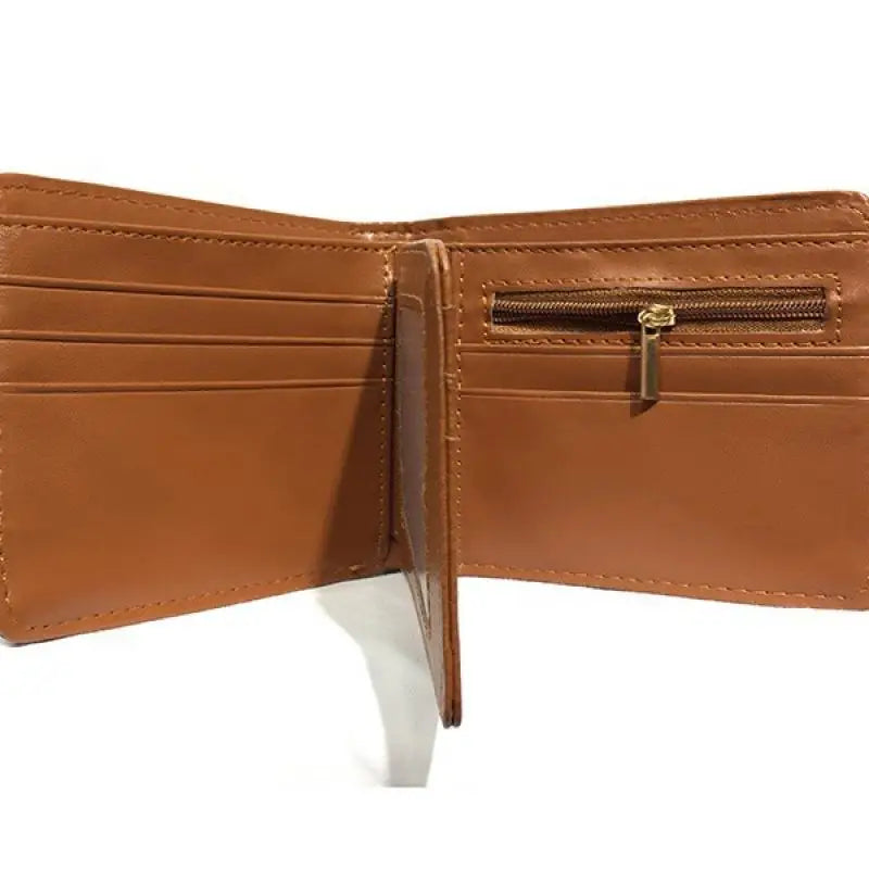 Anime One Piece Luffy & Zoro Embossed Short Wallet - Image 2