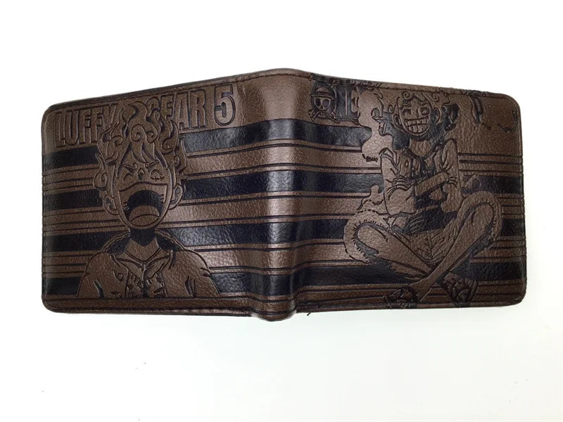 Anime One Piece Luffy & Zoro Embossed PU Wallet - Image 21