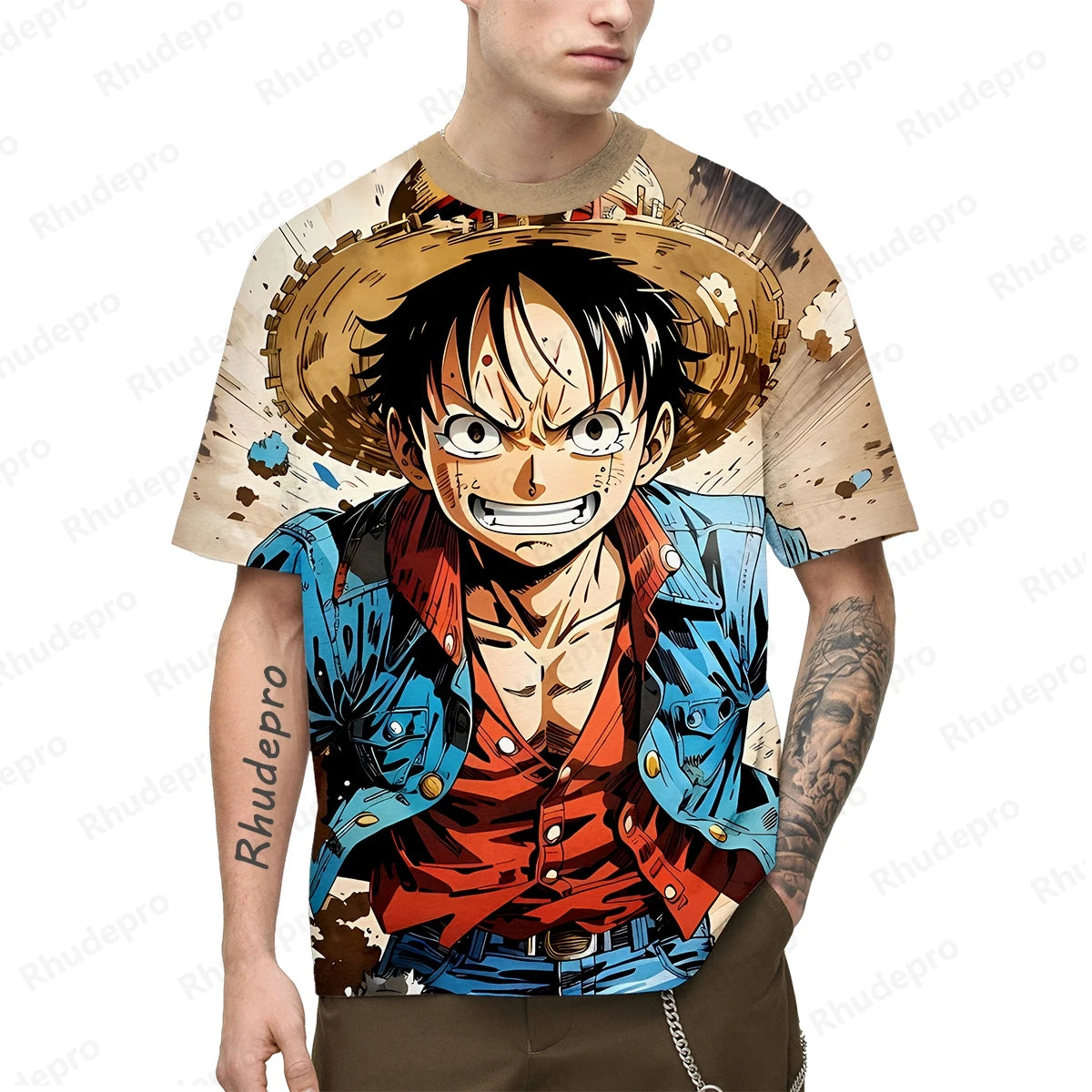 One Piece 3D Printing Cosplay T-Shirt - Image 15
