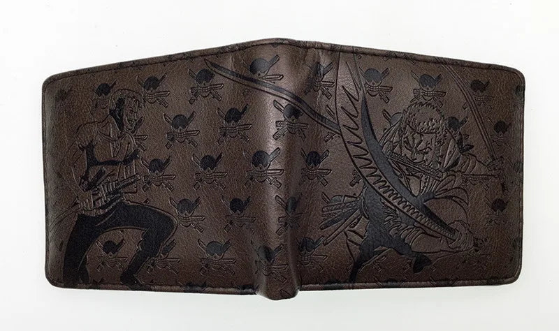 Anime One Piece Luffy & Zoro Embossed Short Wallet - Image 8