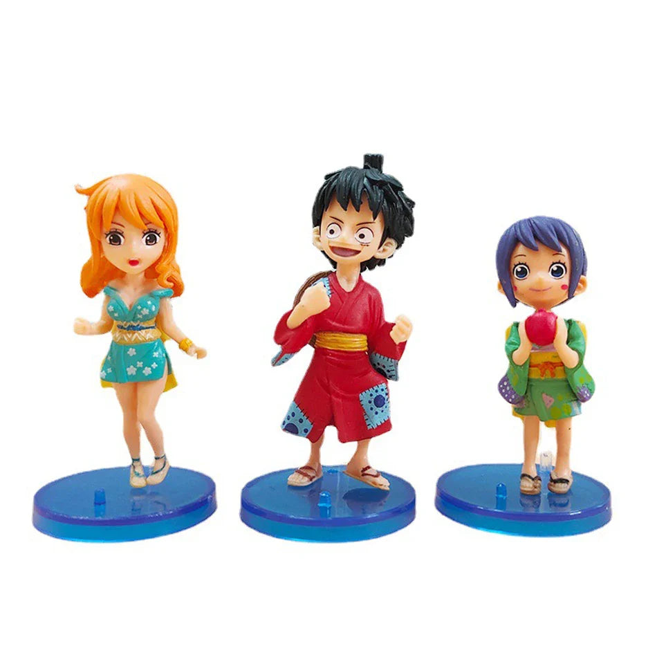 One Piece 10-Piece Figure Set - Image 4
