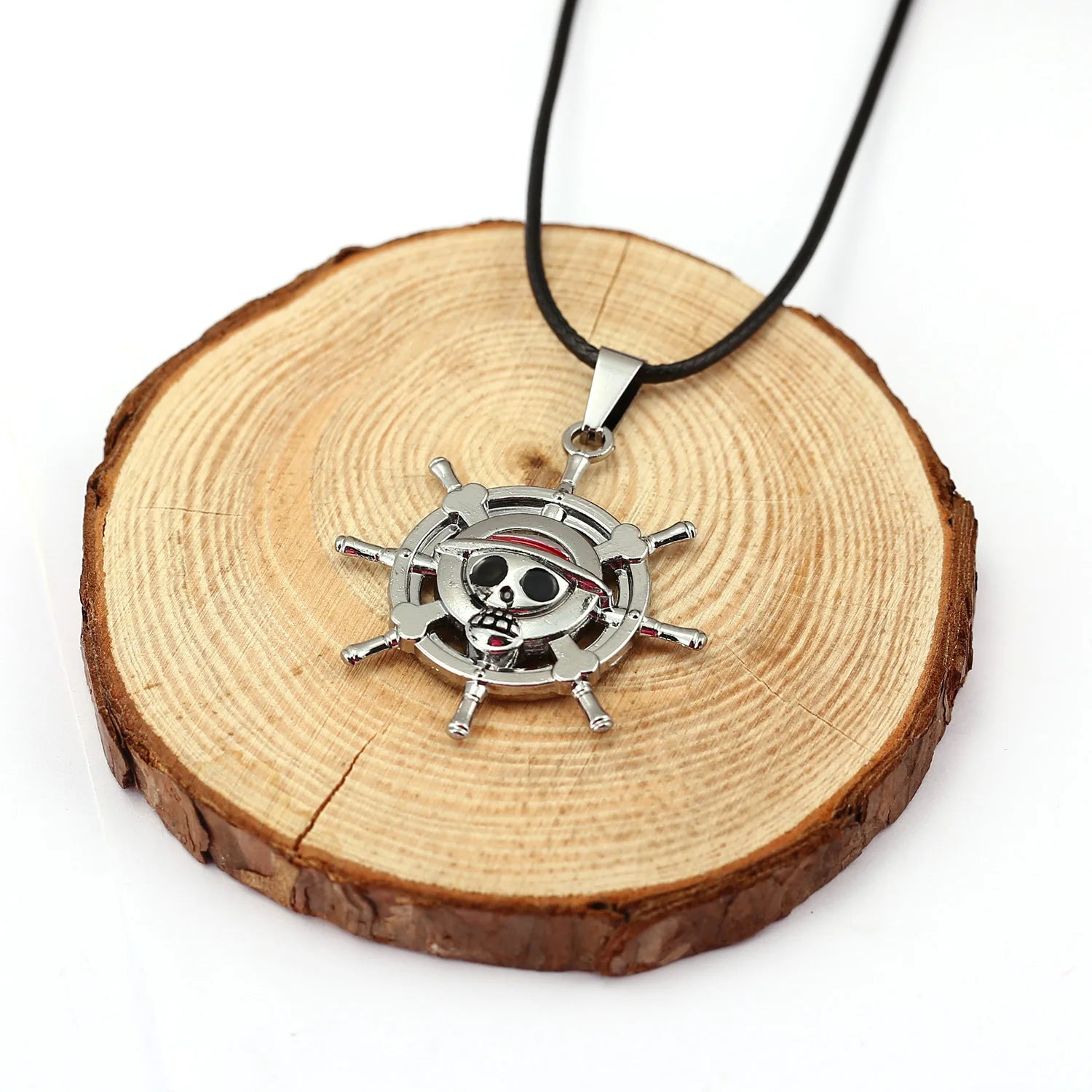 Anime One Piece Skull Logo Necklace - Image 11