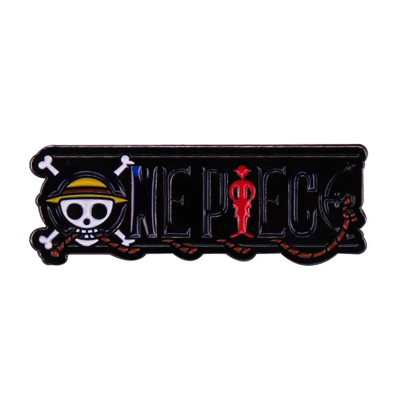 Anime One Piece Portgas·D· Ace Enamel Pins - Image 14