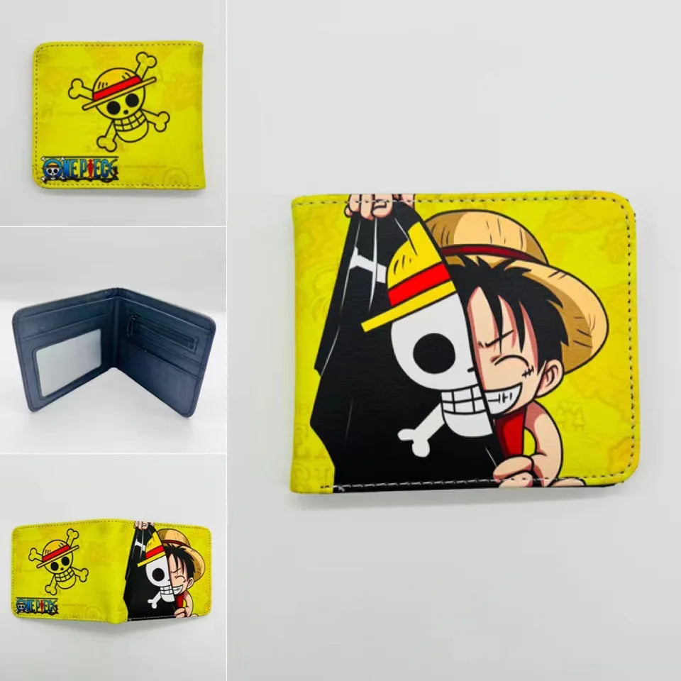 One Piece Anime Figure Foldable PU Coin Purse - Image 16