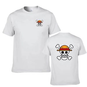 (Miniso) LUFFY’S FLAG One Piece T-Shirt