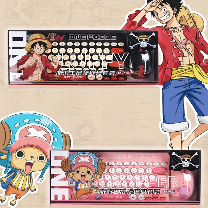 Luffy & Zoro Adventure-Themed Wireless Bluetooth Keyboard - Image 4