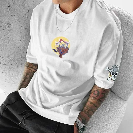 One Piece Anime Gear 5 Monkey D. Luffy T-Shirt - Image 2