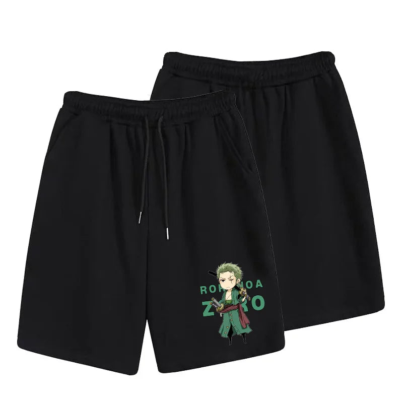 One Piece Anime Cotton Shorts - Image 7